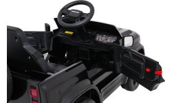 Elektromobilis bērniem Land Rover Defender, melns