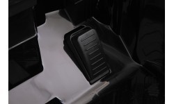 Elektromobilis bērniem Land Rover Defender, melns