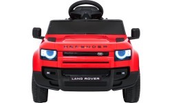 Детский электромобиль Land Rover Defender, красный