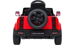 Детский электромобиль Land Rover Defender, красный