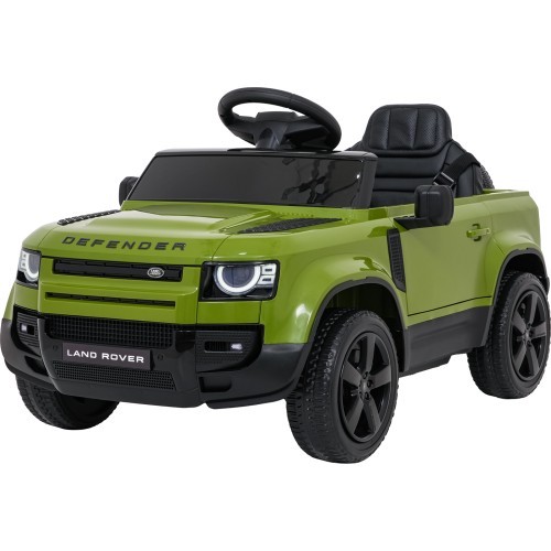 Детский электромобиль Land Rover Defender зелёный