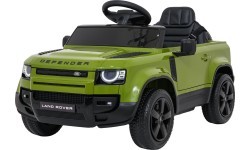 Детский электромобиль Land Rover Defender зелёный