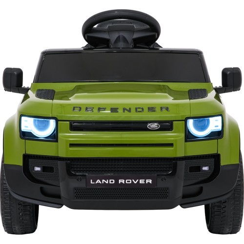 Детский электромобиль Land Rover Defender зелёный