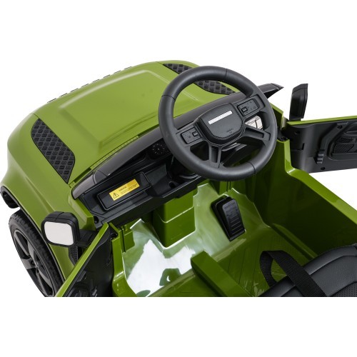 Детский электромобиль Land Rover Defender зелёный