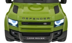 Детский электромобиль Land Rover Defender зелёный