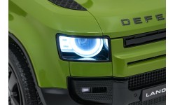 Детский электромобиль Land Rover Defender зелёный
