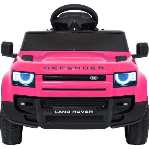 Электромобиль Land Rover Defender, розовый