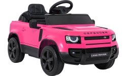 Elektromobilis Land Rover Defender, rozā