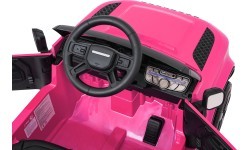 Elektromobilis Land Rover Defender, rozā