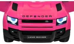 Электромобиль Land Rover Defender, розовый
