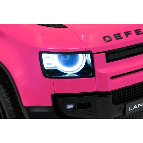 Elektromobilis Land Rover Defender, rozā