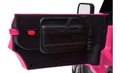 Elektromobilis Land Rover Defender, rozā