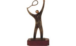 Statuete BEL249 Teniss - 27,5cm - Bronza