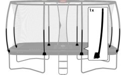 Ultim Safety Net DLX XL - Clamp + Lower Tube 410