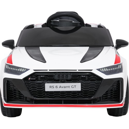 Elektromobilis Audi RS6 Avant GT balts