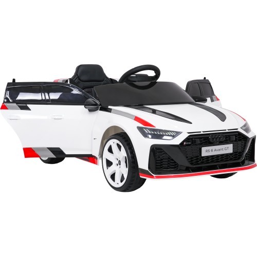Vehicle Audi RS6 Avant GT White