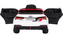 Elektromobilis Audi RS6 Avant GT balts