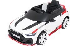 Elektromobilis Audi RS6 Avant GT balts