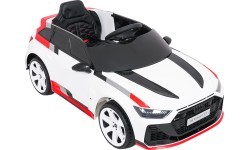 Elektromobilis Audi RS6 Avant GT balts