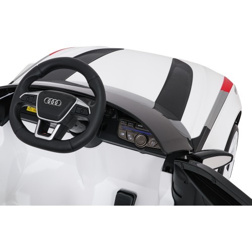 Elektromobilis Audi RS6 Avant GT balts