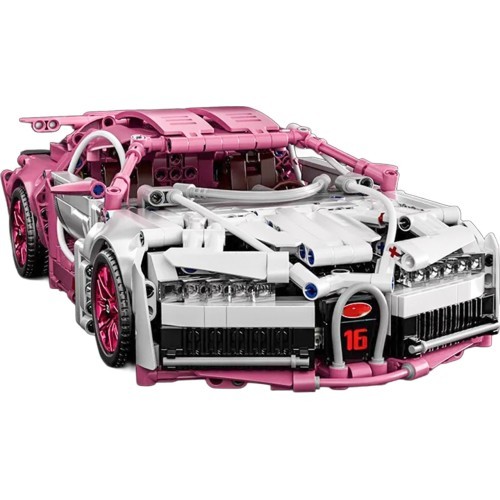 Konstruktors sporta automašīna rozā 1132 detaļas