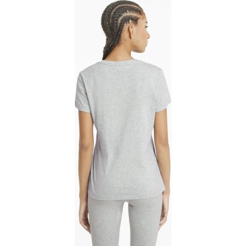 Puma Ess Logo Tee sieviešu krekls, gaiši pelēks, 586774 04