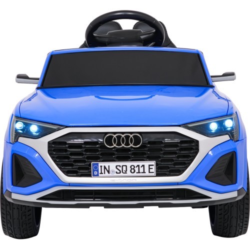 Электромобиль Audi SQ8, синий