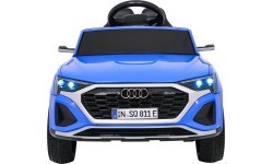 Elektromobilis Audi SQ8, zils