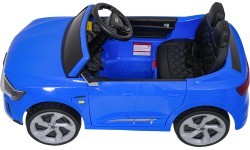 Elektromobilis Audi SQ8, zils
