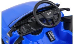 Elektromobilis Audi SQ8, zils