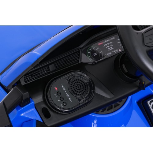 Elektromobilis Audi SQ8, zils