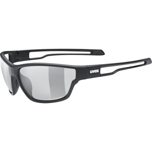 Brilles Uvex Sportstyle 806 Variomatic black mat / smoke