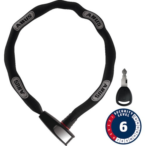 Abus 6806K/85 Lock black (square chain)