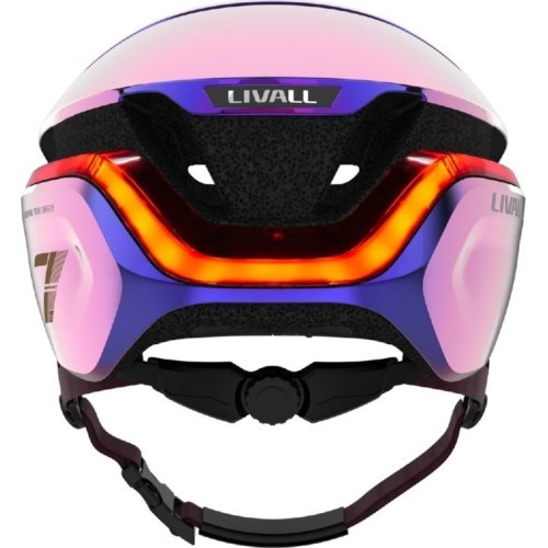 Livall EVO21 Smart Helmet, size M, purple