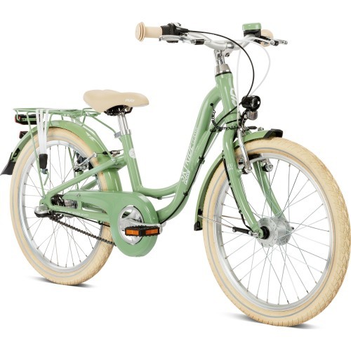 PUKY Skyride 20-3 Classic Alu Retro Bike, Green