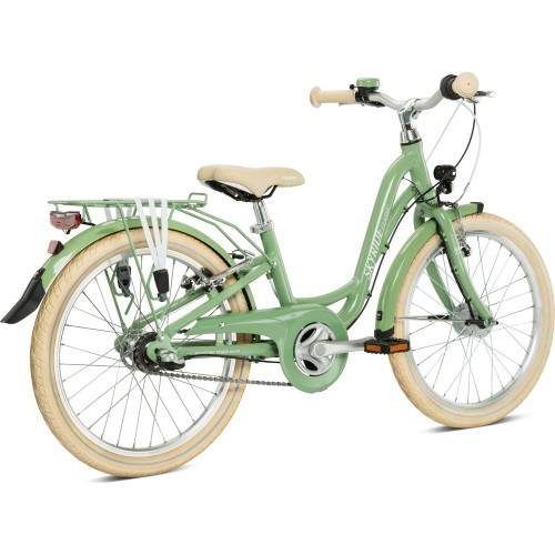 Велосипед PUKY Skyride 20-3 Classic Alu retro, зелёный