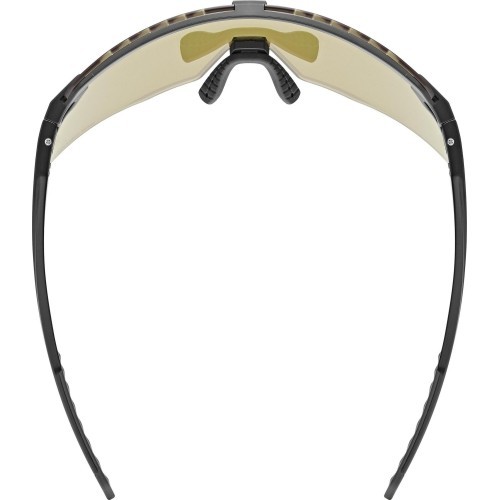 Uvex pace stage CV glasses, black matt / buzzy blue