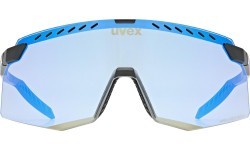 Brilles Uvex pace stage CV, black matt / buzzy blue