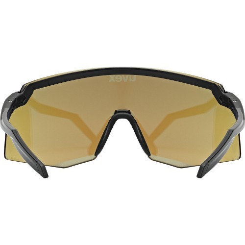 Uvex pace stage CV glasses, black matt / buzzy blue