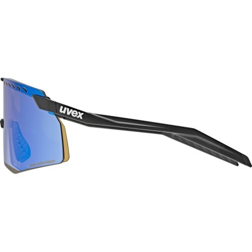 Brilles Uvex pace stage CV, black matt / buzzy blue