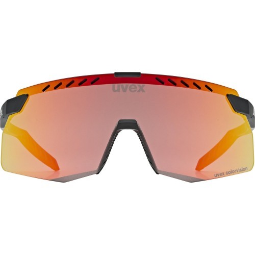 Brilles Uvex Pace Stage S CV black matt / racy red