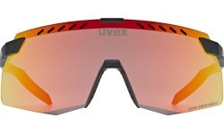 Brilles Uvex Pace Stage S CV black matt / racy red