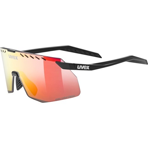 Brilles Uvex Pace Stage S CV black matt / racy red
