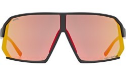Brilles Uvex sportstyle 237 CV black mat / racy red
