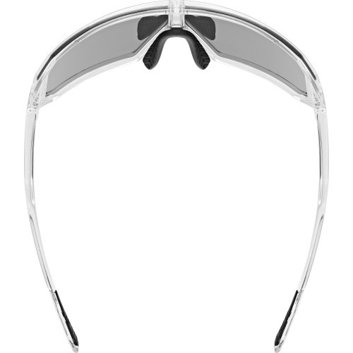 Uvex sportstyle 237 glasses clear / mirror silver