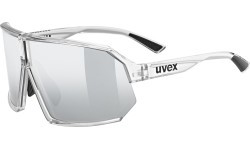 Uvex sportstyle 237 glasses clear / mirror silver