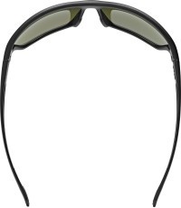Uvex sportstyle 806 glasses black matt / mirror blue