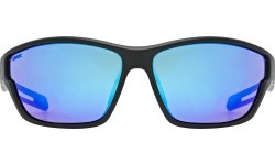 Brilles Uvex sportstyle 806 black matt / mirror blue