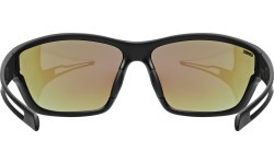Brilles Uvex sportstyle 806 black matt / mirror blue