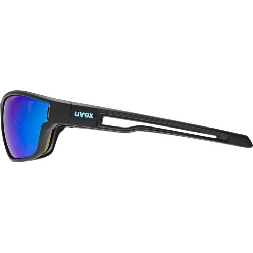 Очки Uvex sportstyle 806 black matt / mirror blue
